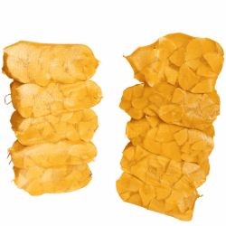 10 x Net Bags of Birch Logs (14Kg per bag)